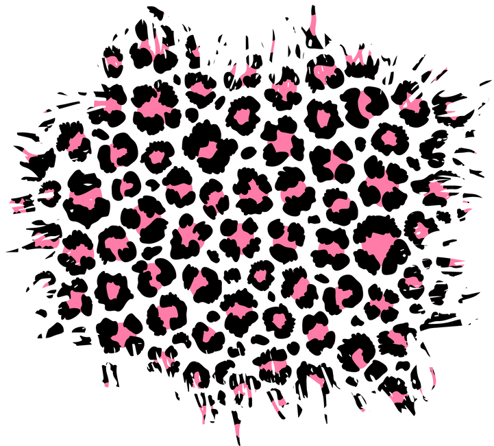 Distressed Leopard Print Patch