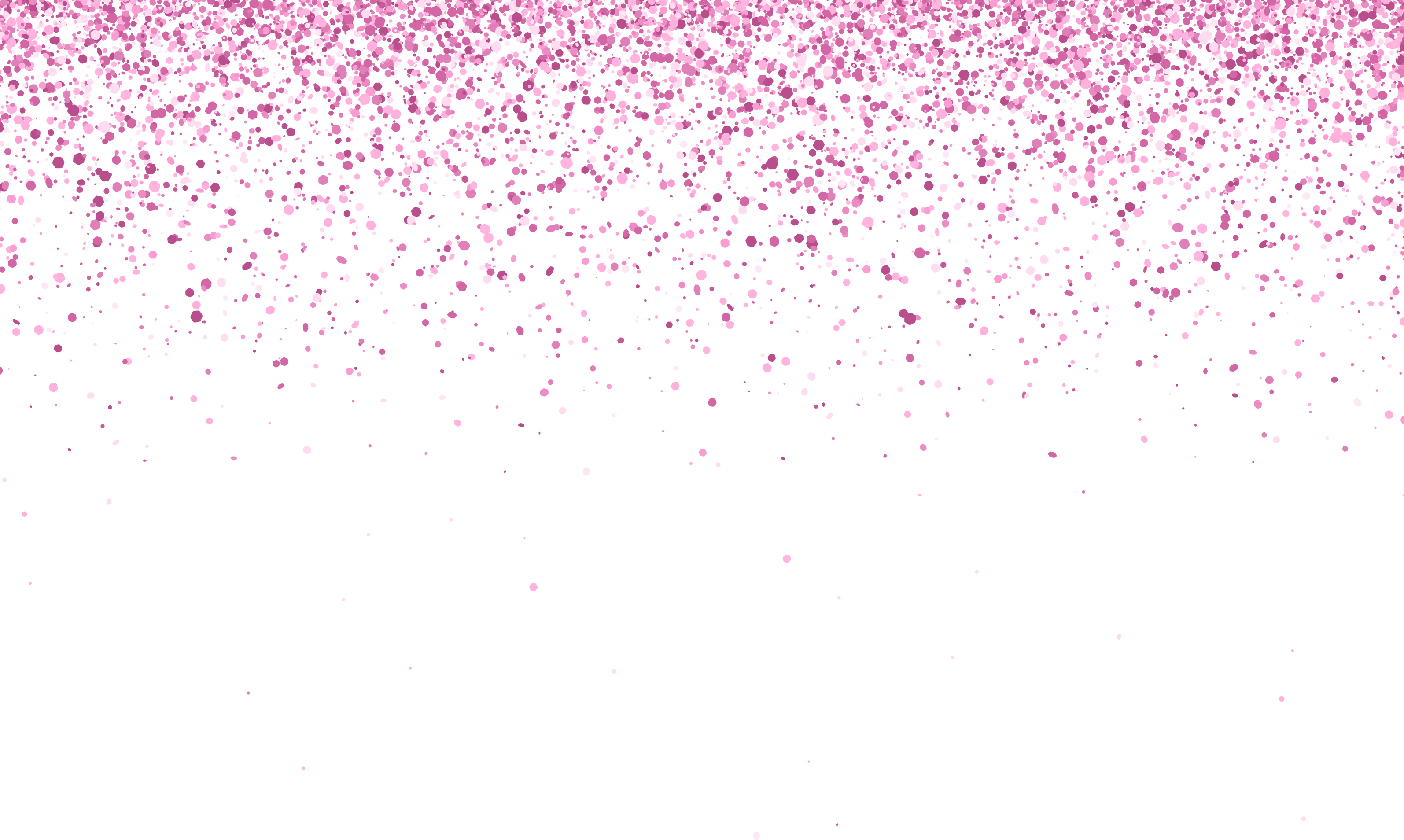 Pink Glitter Confetti